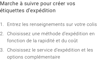 Listes ordonnées